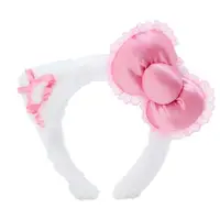 在飛比找momo購物網優惠-【小禮堂】Hello Kitty 絨毛造型髮箍 - 耳朵款(