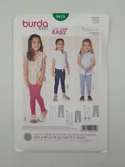 Burda Sewing Pattern 9415 Girls Leggings Pattern Size US 3-10 EUR 98-140 NEW