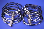 12 Pasternack 42" SMA Male to N Male Cable Using RG223 Coax P/N: PE3519-48
