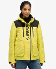 Colour Block Ultimate Windbreaker | Yellow/Black