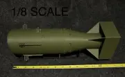 Jumbo 1/8 Scale “Little Boy” Atom Bomb Nuke Model, 14 Inches, FREE shipping