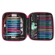 26 Pieces Aluminum Interchangeable Circular Knitting Needle Set,13 Size4994