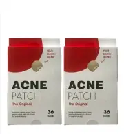 2 X 36 Count Acne Pimple Patch Covering Zits and Blemish Spots Hydrocolloid