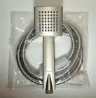 (NEW) MOEN Hand Shower Head & Matching Hose, Brushed Nickel 176257 FREE SHIPPING