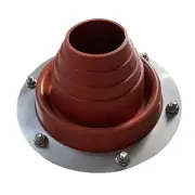 Tent Stove Jack Tent Flue Flashing Round Base Roof Pipe Flashing for Boats