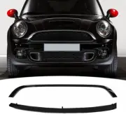 Grille Hood Molding Trim For 2007-2015 2009 Mini Cooper R55 R56 R57 Glossy Black