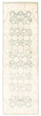 Vintage Hand-knotted Runner Rug 2'5" x 7'8" Traditional Wool Carpet