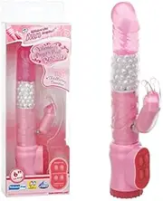 Pearl Power Pink Rabbit Vibrator | G-Spot Stimulator, Masturbation Vibe Rabbit Stim 6 Inch Dildo Sucking Dildo Thrusting Masturbation Vibe Gspotter Toys For Women