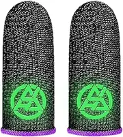 Finger Sleeve - Thumb Sleeves Mobile Cover | Sweatproof Finger Sleeve | Breathable Thumb Cover | High-Dexterity Finger Gloves with high Elasticity | Cool Finger Covers for Mobile, Beginner, Men