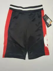 And1 Boys Basketball Shorts Black/Red Size Boys Small S(6-7) NWT Nice