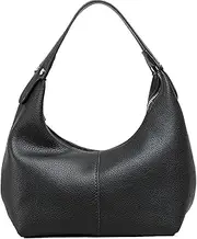 [NIUEIMEE ZHOU] Hobo Handbags for Women Retro Vegan Leather Clutch Purse Tote Shoulder Bags