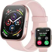 Smart Watch for Women (Bluetooth Call), 24/7 Health, Fitness & Sleep Tracker, 105+ Exercise Modes, AI Assistant, 1.83" Fitness Watch with Pedometer, IP68 Waterproof Smartwatch for Android iOS