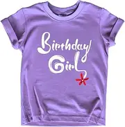 [Unordinary Toddler] Birthday Girl Shirt Girls Birthday Outfit Toddler Baby tee 1st 2nd 3rd 4th 5th 6th 7th