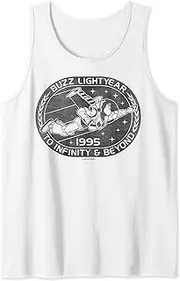 [Disney] Pixar Toy Story Buzz Lightyear To Infinity Badge Tank Top