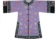 [JIMINISO] 5 Colors Embroidered Late Qing Dynasty Purple Qipao Set Chinese Traditional Dress Cheongsam Printing Horse Skirt Hanfu