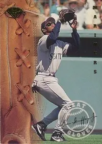 在飛比找Yahoo!奇摩拍賣優惠-Ken Griffey Jr 1995 Leaf Great