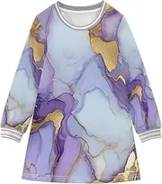 [Caihoyu] Little Girls Thanksgiving Dresses Toddler Kids Stylish Party Dresses, Multicolor04, 4 Years