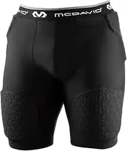 [McDavid] Hex Integrated Football Girdle Shorts w/Built in Hex Pads, Adult & Youth Sizes