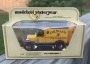 MATCHBOX MODELS OF YESTERYEAR Y-12 1912 FORD MODEL T Coleman’s Mustard NIB 1978