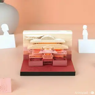 【築實精選】Artropad x 3D memopad Series 溫泉旅館 Bath House(With Light)