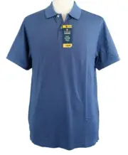 NWT Men's Members Mark Deep Sea Stretch Cotton Polo Size Small