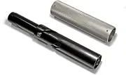 Internal Throttle KIT with Metal Sleeve for use with Rubber Grips on 1" Handlebars - Needle and Ball Bearing Construction with Spring-Assisted Return - Custom Harley Bobber Chopper