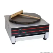 Crepe Maker 1 Plate Benchtop Kitchen Equipment Cast Iron