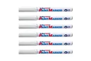 12PK Artline 440 Permanent Paint Marker 1.2mm Bullet Nib Fade Proof Pen White