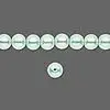 67 - 6mm Round Czech Glass Pearl Beads - Mint Green