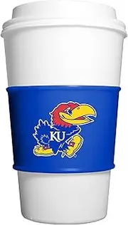 FANPAN MasterPieces NCAA Kansas Jayhawks, Kansas Team Cup Gripz Drink Sleeve