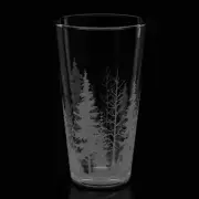 PINE TREE FOREST Pint Glass