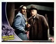 1943 Sherlock Holmes And The Secret Weapon Lobby Card Basil Rathbon- Old Photo