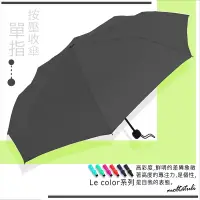 在飛比找蝦皮商城優惠-【單指-瞬間按收傘】LeColor-防風晴雨傘 / 傘 雨傘