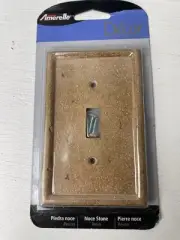 Creative Accents Noce Stone Wallplate Light Switch Cover 1 Single Toggle