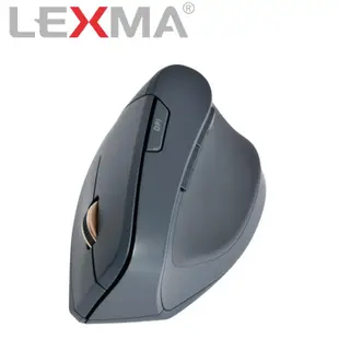 【也店家族 】又特價!LEXMA 雷馬 M985R 人體工學 直立式 無線滑鼠