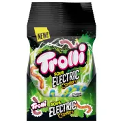 Electric Crawlers, Sour Gummy Candy, 4.25 Ounce Bags (Pack of 12)