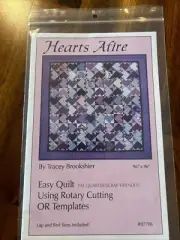 Hearts Afire Quilt Pattern Tracey Brookshier New (brk106)