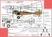R&N Model Airplane Plans (FF): 1913 Rumpler 'Taube' 25" 1/16 Scale Rubber-Pow'ed