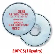 7502 2135/2138 P3 R Particulate Filter with Nuisance Level Half Facepiece Mask R