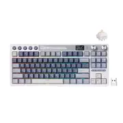 Royal Kludge RK M87 Tri-Mode RGB 88 Keys Mechanical Keyboard - Ocean Ble