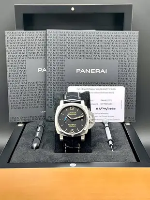 重序名錶 PANERAI 沛納海 Luminor PAM1392 PAM01392 三日鍊 自動上鍊腕錶 2020年保單