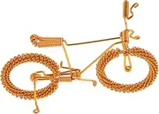Operitacx Miniature Bicycle Model Mini Bike Model for Desktop Handmade Craft Develop Creativity Hand-Eye Coordinati