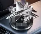 Solar Power Auto Car Rotate Aroma Air Freshener Perfume Diffuser Home Decor