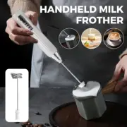 Handheld Whisk Rechargeable Milk Frother Egg Beater Coffee Frother Wand Blender