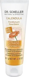 Dr. Scheller Calendula Hand Balm for Rough and Brittle Hands Pack of 3 x 75 ml