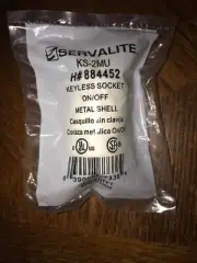 Keyless Lamp Socket ON/OFF Metal Shell