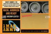 OMA35GEN483 1:35 1Man Army Masks: Soviet Armor - Turret Numbers Full (8 Fonts /