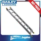 Bailey Extension Ladder Pro 2.57 To 4.09m Aluminium 8 Step 150Kgs FS13897