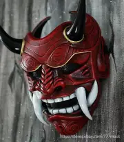 AIRSOFT MASK BB GUN SAMURAI ASSASSIN DEMON ONI HALLOWEEN COSTUME COSPLAY DA01