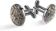 [Generic] Men's Cufflinks, Bookcase Bookshelf School Library Cuff Links for Men, Classic Cufflinks Black for Suit Shirt Wedding Business Birthday Jewelry Gift
